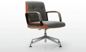 Quinti Sedute Стул для руководителя из ткани с 4 спицами Charles