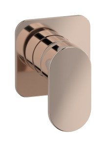 Внешние части встроенного смесителя на 1 потребителя WE ARE IB k2300rs Rose Gold K2