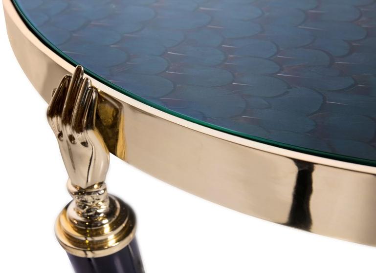 KOKET Круглый высокий журнальный столик sun-id-1415322 - Вид №2