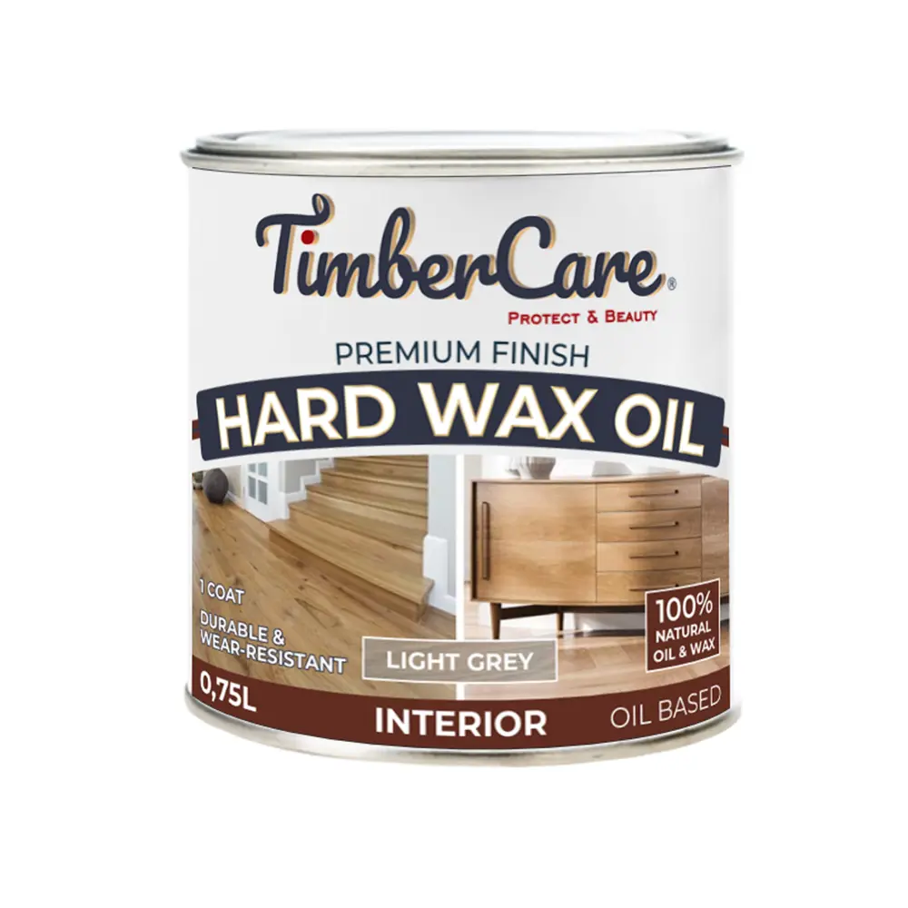 90671880 Масло защитное с твердым воском TimberCare 350066 цвет светло-серый 0.75 л STLM-0332181