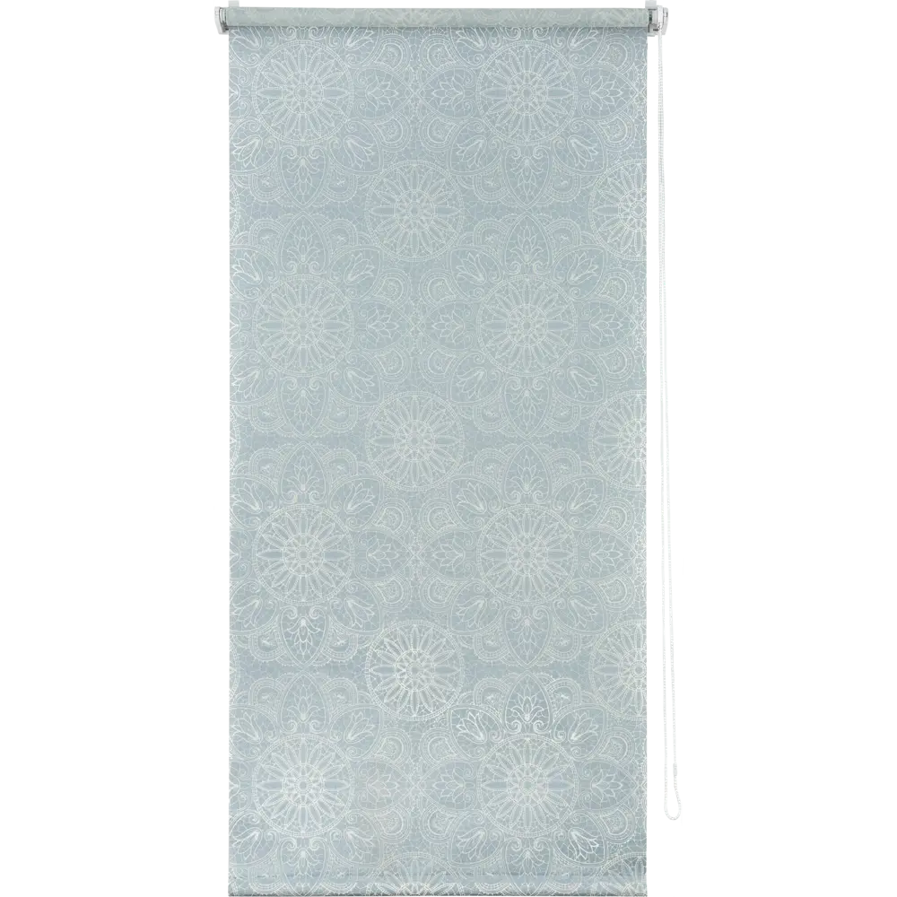 Штора рулонная «Мандала» 80х160 см, цвет голубой GARDEN Нео-классика STLM-2154259
