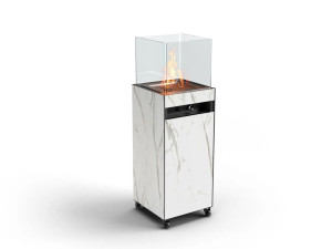 Отдельно стоящий открытый камин