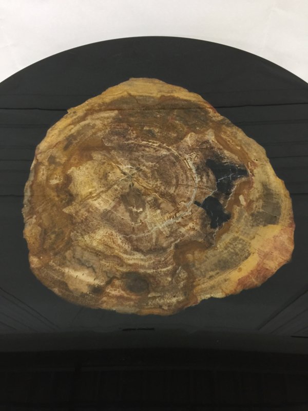 Приставной столик круглый черный Pompidou от Eichholtz EICHHOLTZ  242526 Хром;черный  - Вид №10