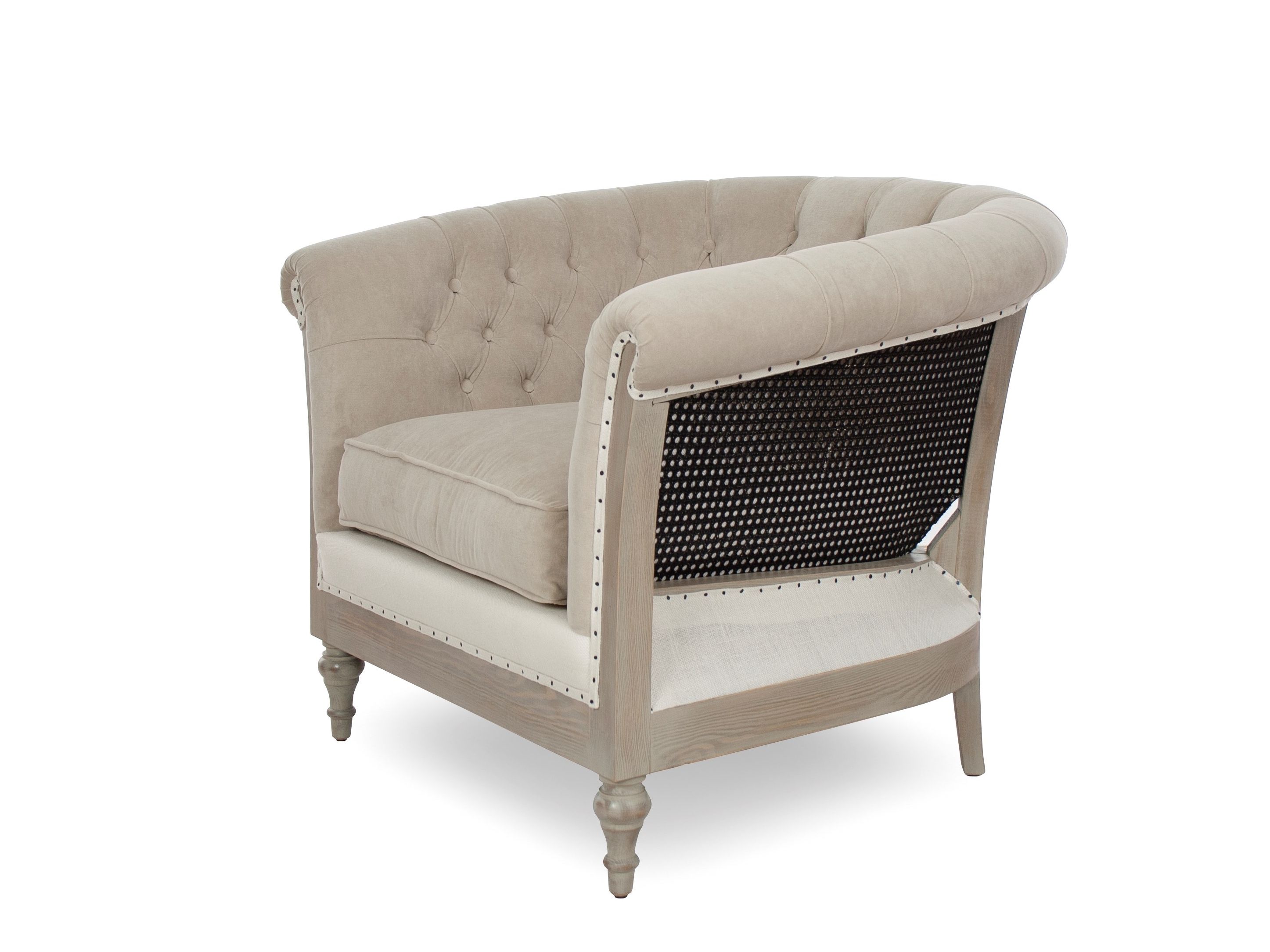 Кресло capitonné из джута с подлокотниками CREARTE COLLECTIONS Class Essence ARCH-00084539 - Вид №4