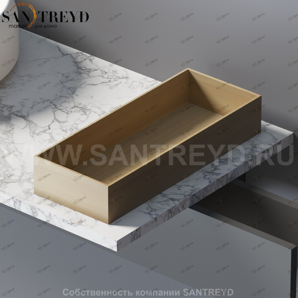 RIGO Лоток из натурального дуба ARIGV15RN Agape