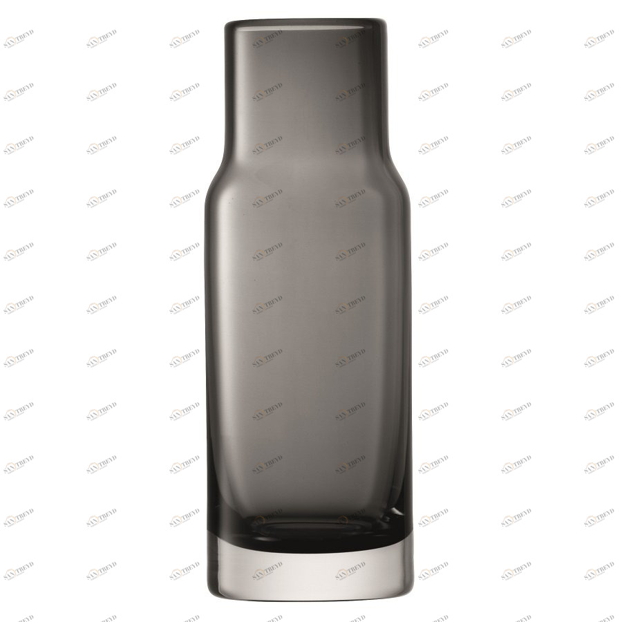 Ваза стеклянная прозрачная серая 19 см Utility LSA INTERNATIONAL - 300611 Серый 