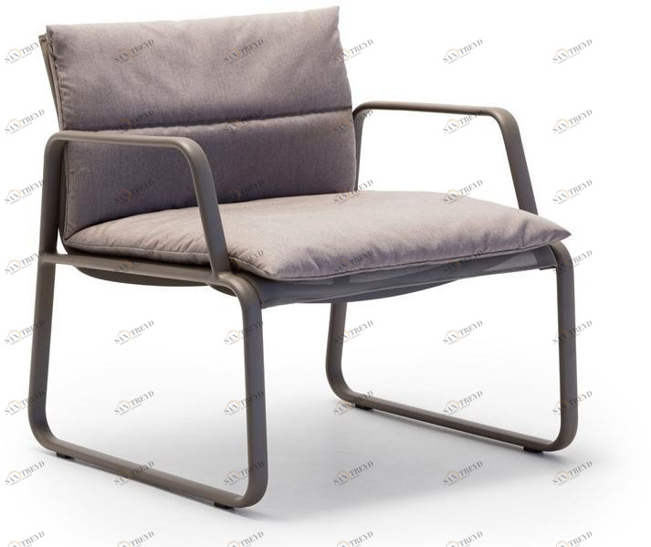 Andreu World Садовое кресло из стали с подлокотниками Aire outdoor sun-id-1419524