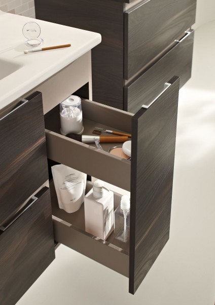 EB1334-N28 Мебель под раковину-столешницу 100 см, 2 выдвижных ящика + 1 внутренний ящичек Jacobdelafon SOPRANO Santreyd - Вид №2