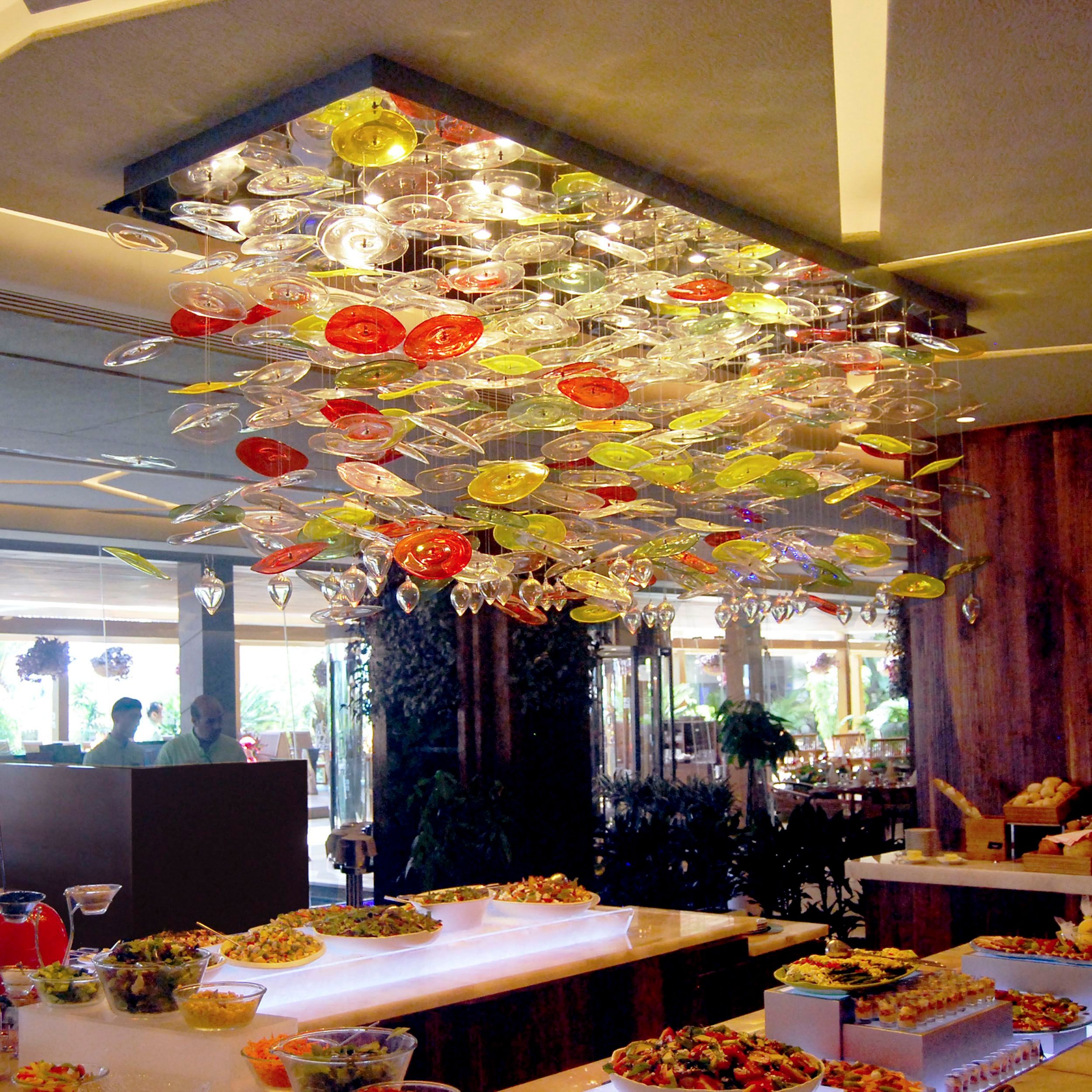 Подвесной светильник ручной работы из муранского стекла MULTIFORME Hydiscus ARCH-00007186 - Вид №2