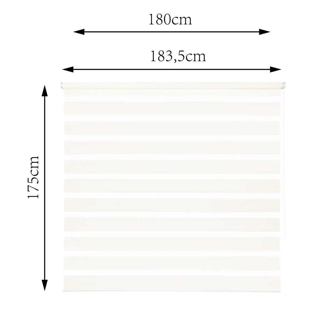 Рулонные шторы INSPIRE Moscou день-ночь - элегантное решение освещения 82688319 STLM-0034019 - Вид №3