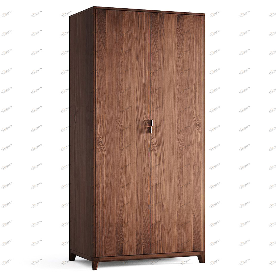 Шкаф распашной двухдверный дуб тобакко Case №3 THE IDEA  210417 Коричневый 