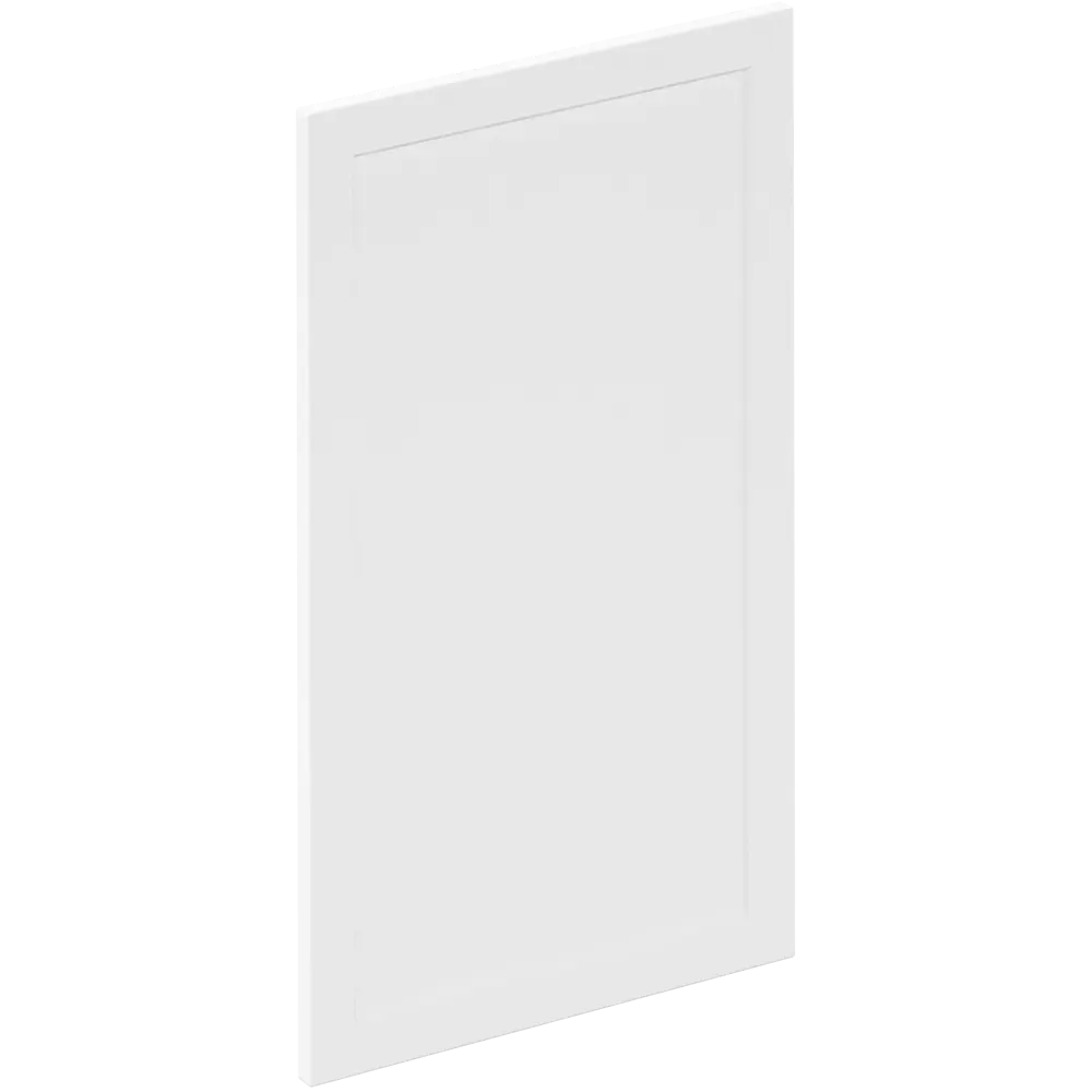 Фасад кухонный DELINIA ID Ньюпорт 44.7×76.5 см матовый белый с филенкой 82010396 STLM-0017286 - Вид №1