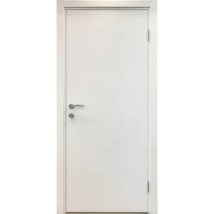 Kapelli Classic - межкомнатная дверь ПВХ белая 90×200 см с замком 89893354