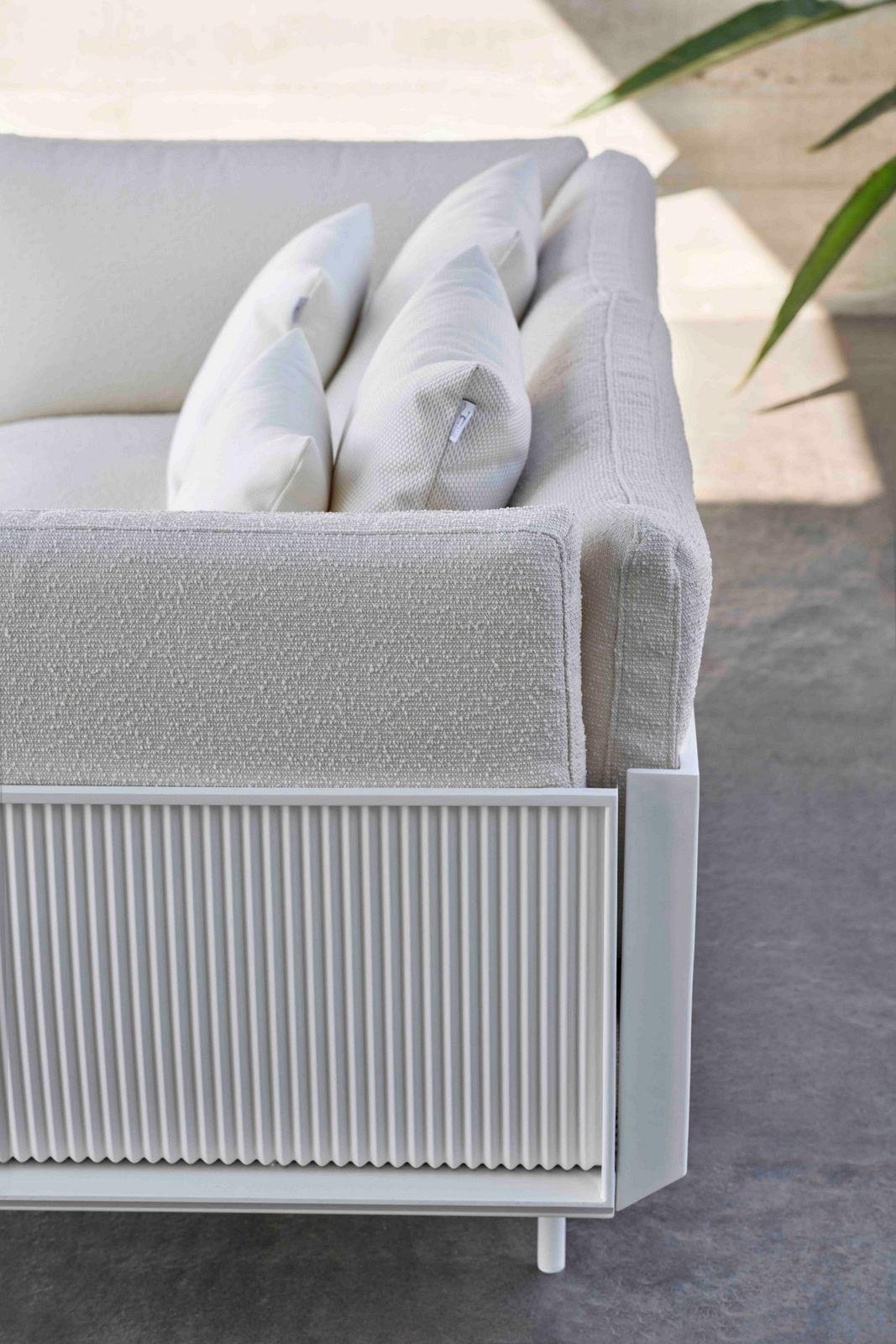 Термокрытая ткань и алюминиевый садовый диван GANDIABLASCO волны ARCH-00002122 - Вид №14