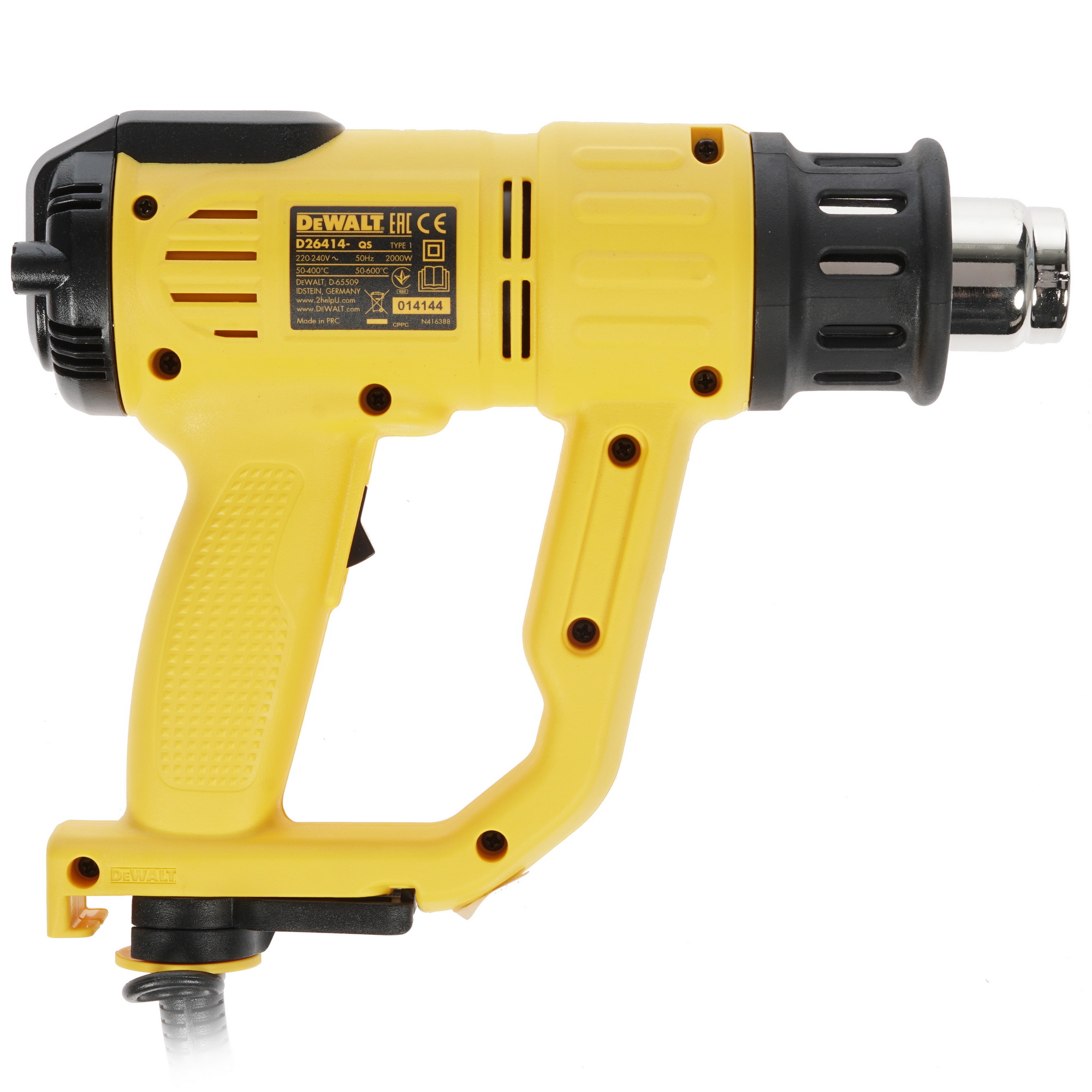 Строительный фен DeWalt D26414 1081497 STDN-0100920 - Вид №1