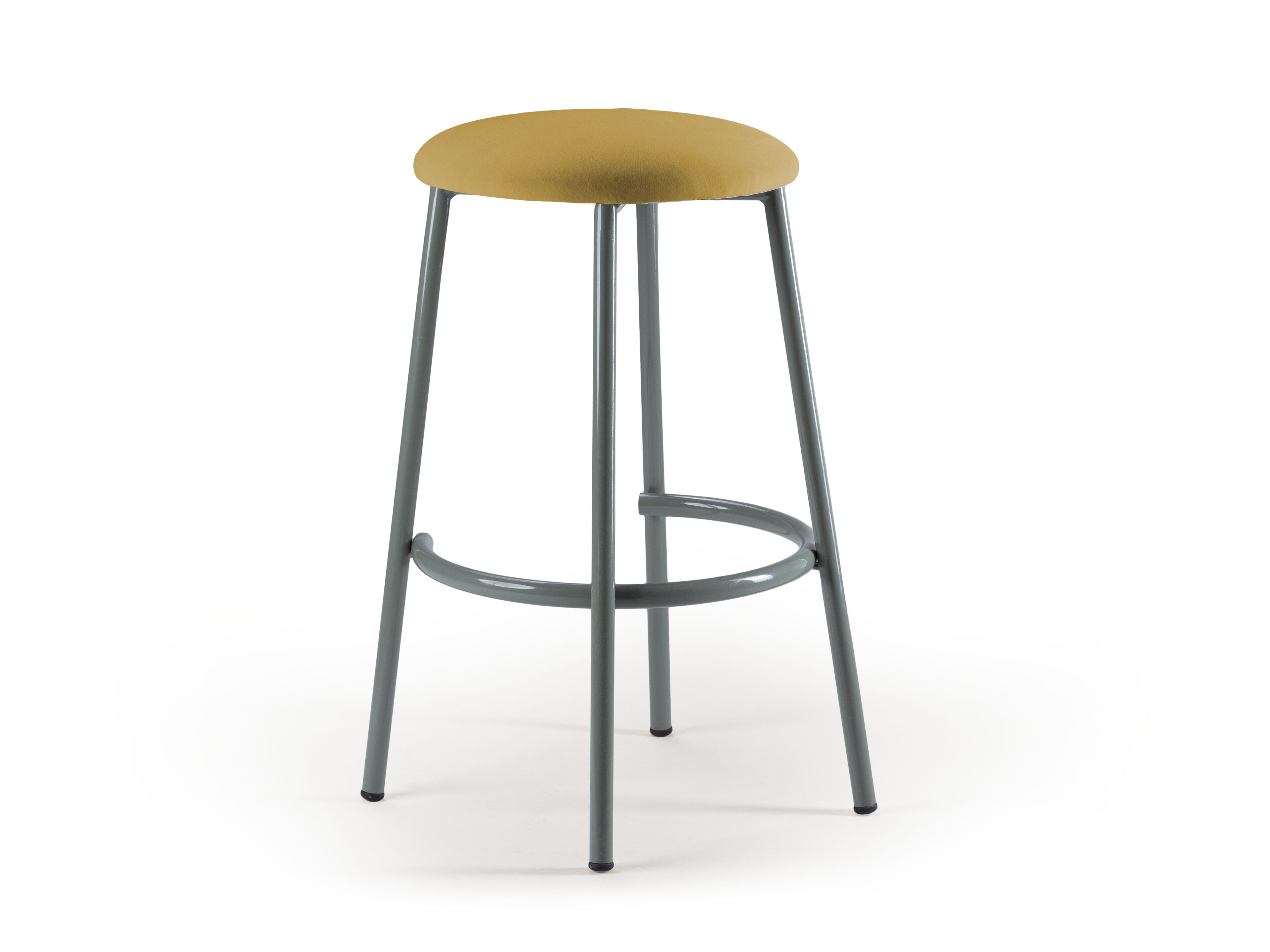 Высокий металлический табурет с подставкой для ног Mambo Unlimited Ideas Louise ARCH-00034858 - Вид №3
