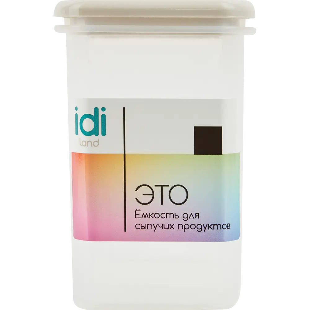 IDI LAND - Герметичная банка для сыпучих продуктов 1000 мл 85320187 STLM-0061342 - Вид №3
