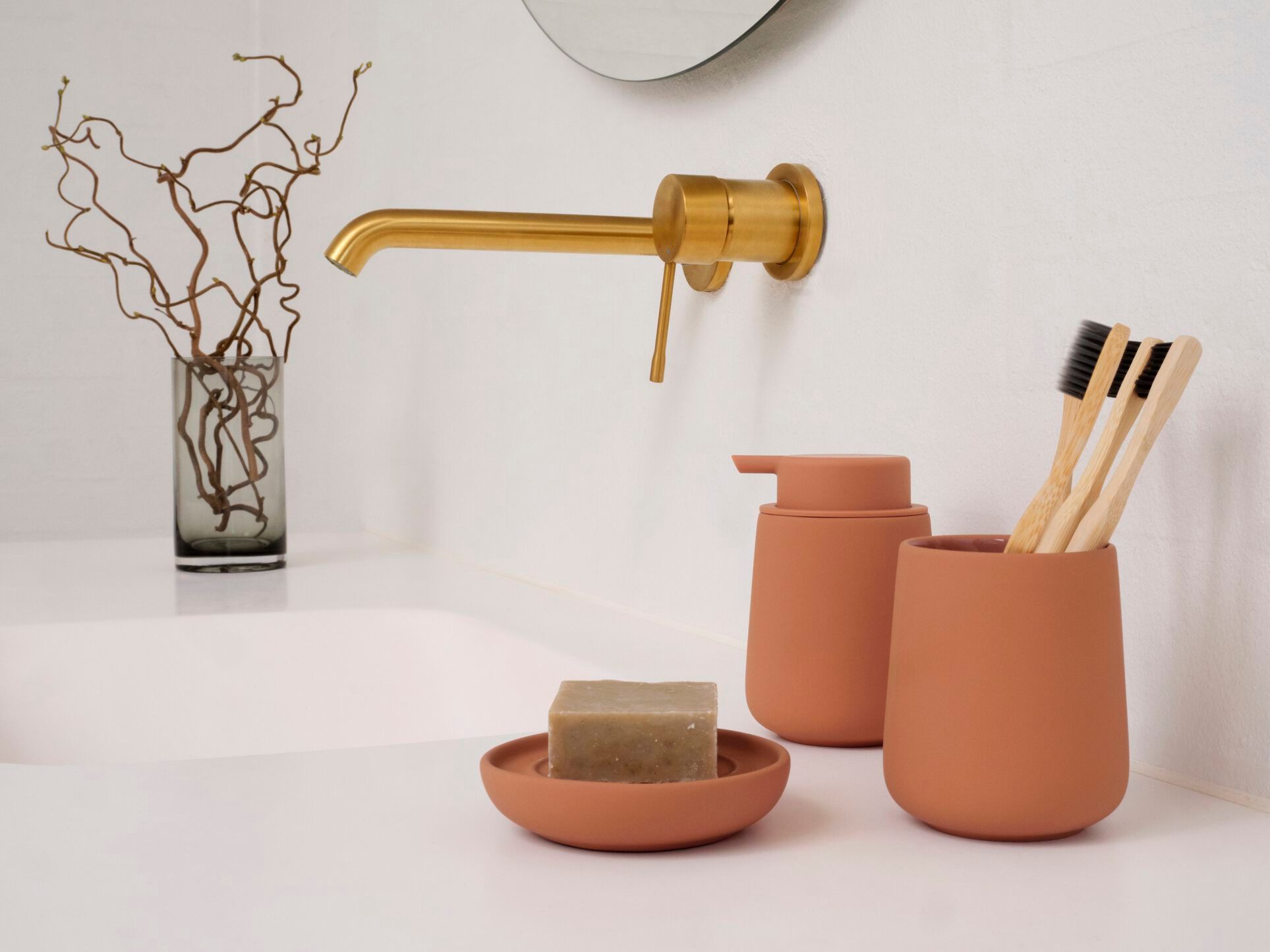 Керамический держатель зубной щетки ZONE DENMARK Nova One ARCH-00062879 - Вид №1