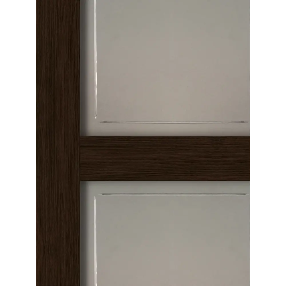 Дверь межкомнатная Адажио остекленная Hardflex ламинация цвет акация 60х200 см (с замком и петлями) 83084989 STLM-2076205 МАРИО РИОЛИ  - Вид №1