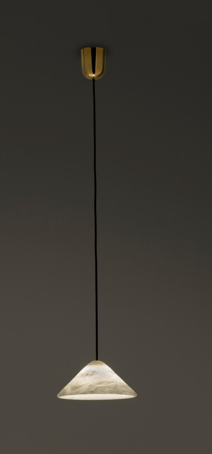 Alma light Подвесной светильник в абажуре из железа и алебастра Fuji 5070-5071 - Вид №5