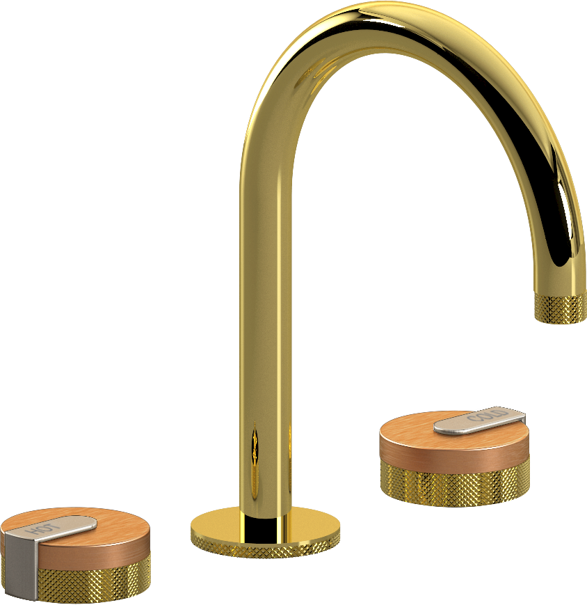 E-11512-R1BRG-L1BNi-AU Смеситель для умывальника на 3 отвертия GRAFF MOD+