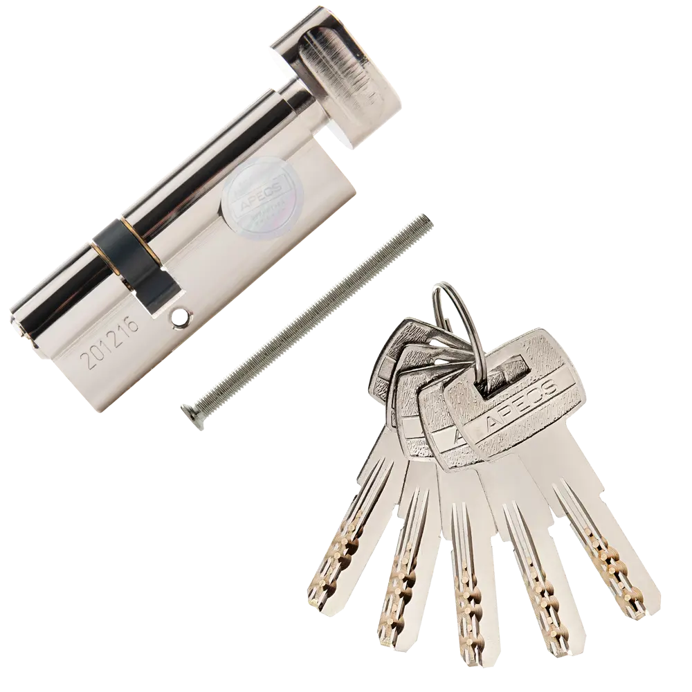 Цилиндровый механизм Apecs Pro LM-80 с защитой от взлома 84168048 SM STLM-0046663 - Вид №1
