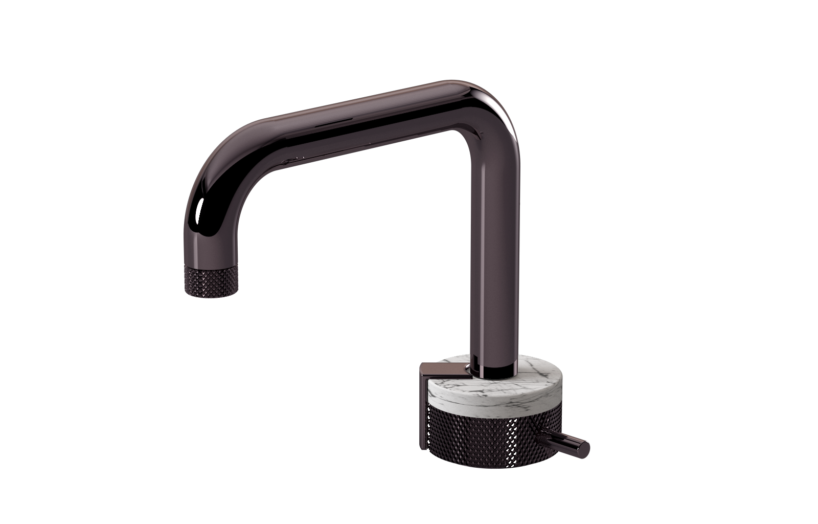 E-11500-R2MW-L2OX-OX Однорычажный прогрессивный смеситель для раковины - излив 15,3см GRAFF MOD+