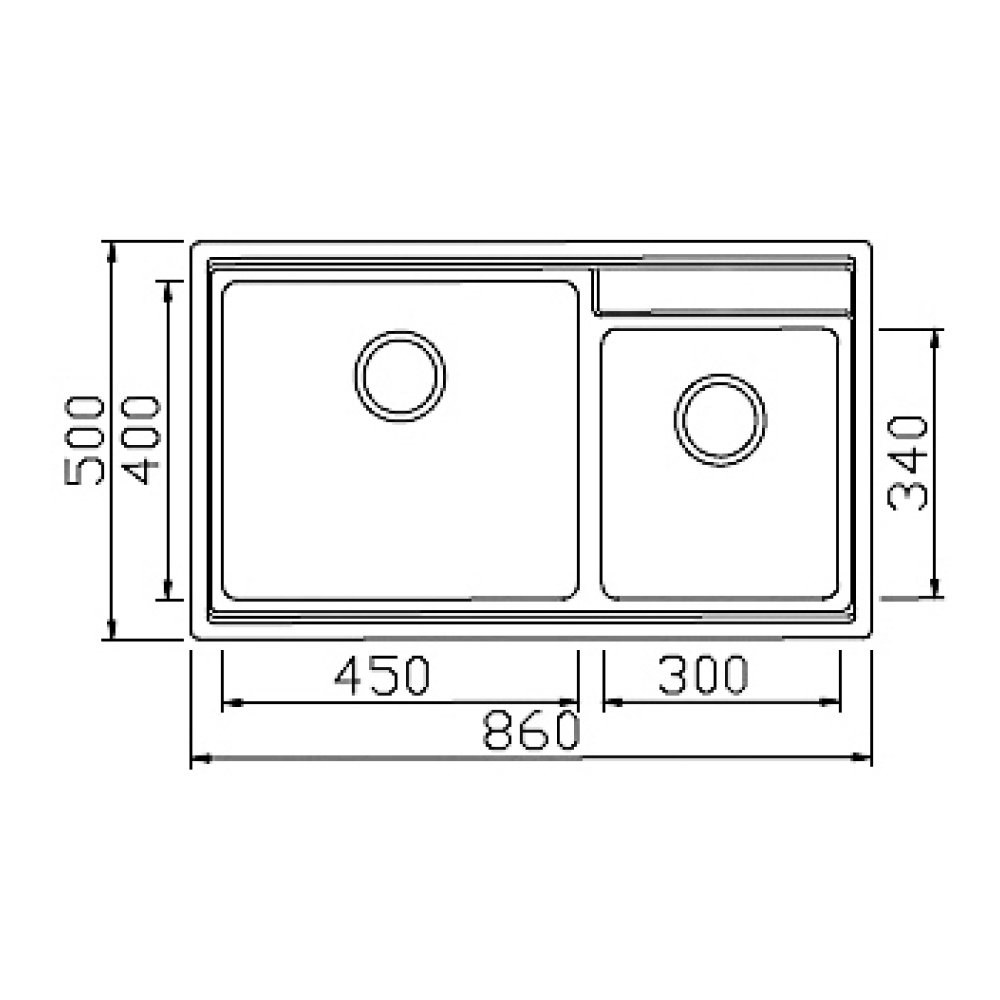 Кухонные мойки Eco Roma SMR-8650B.0 SEAMAN  - Вид №1