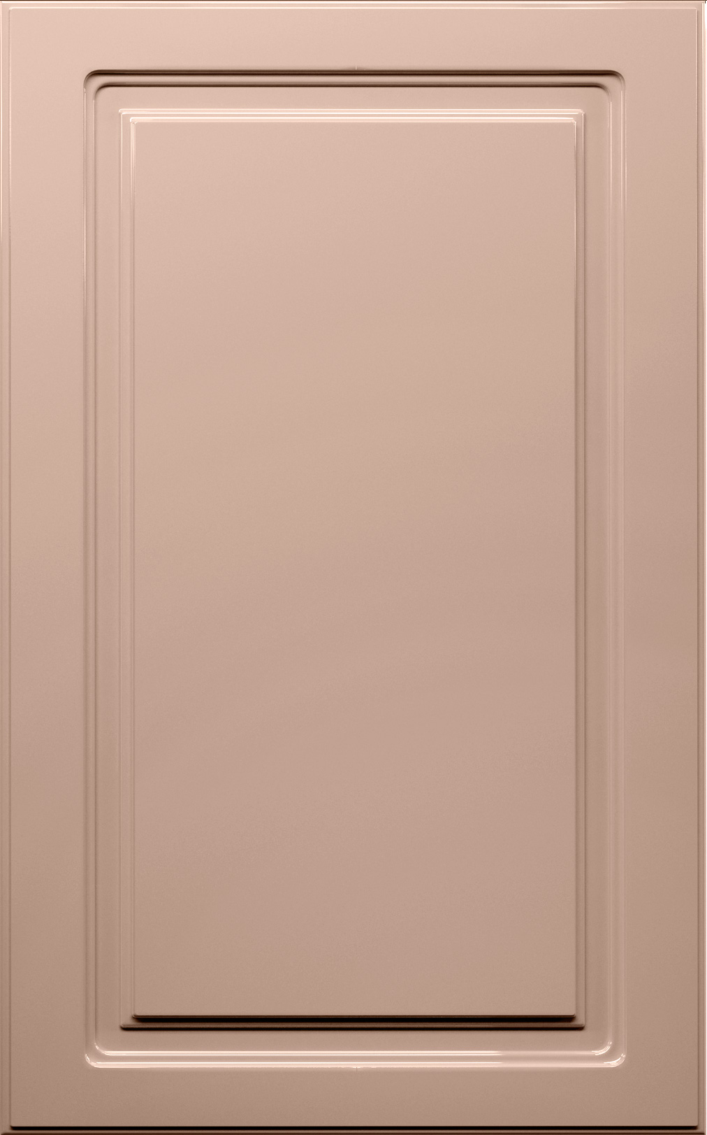 Фасады для кухни Классика Фрезеровка «Прямоугольник+» Капучино глянец №218 SIDAK SIST1363-205