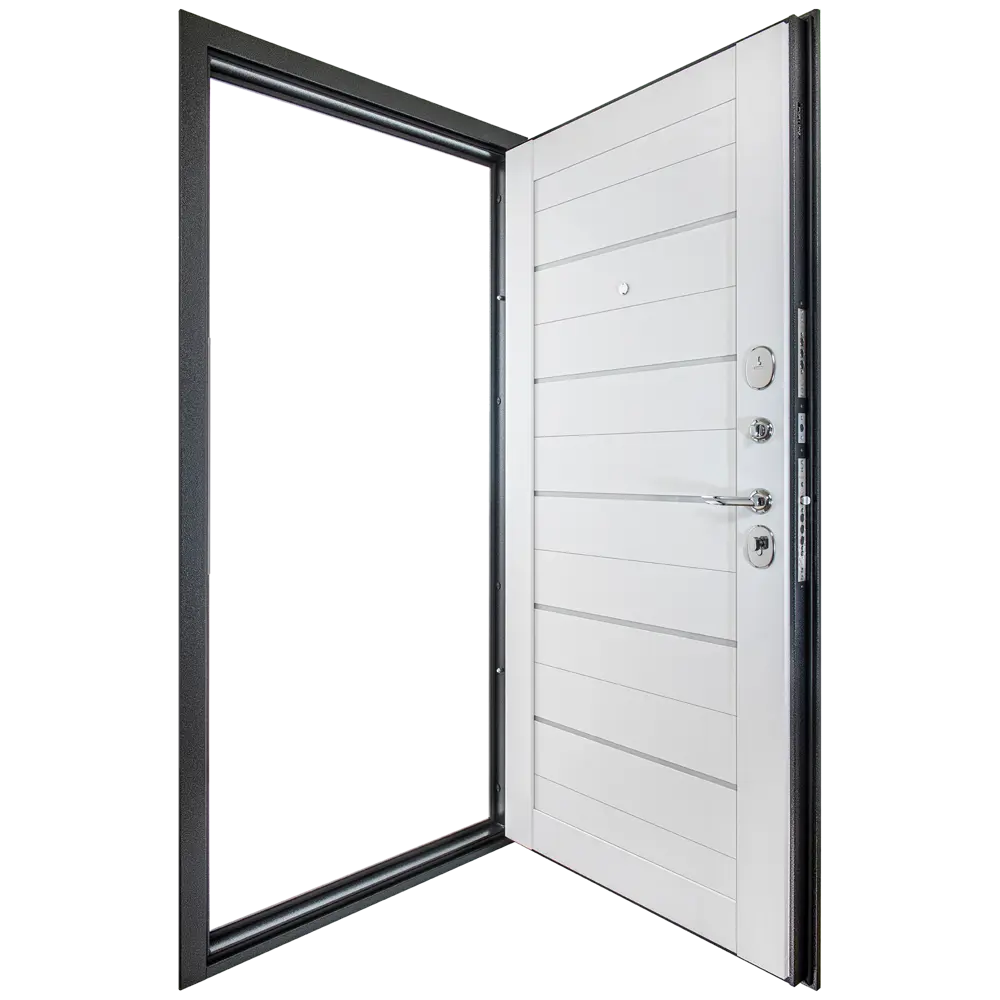 Дверь входная металлическая Лердо 88x205 см правая белое дерево PORTIKA STLM-2175975 - Вид №10