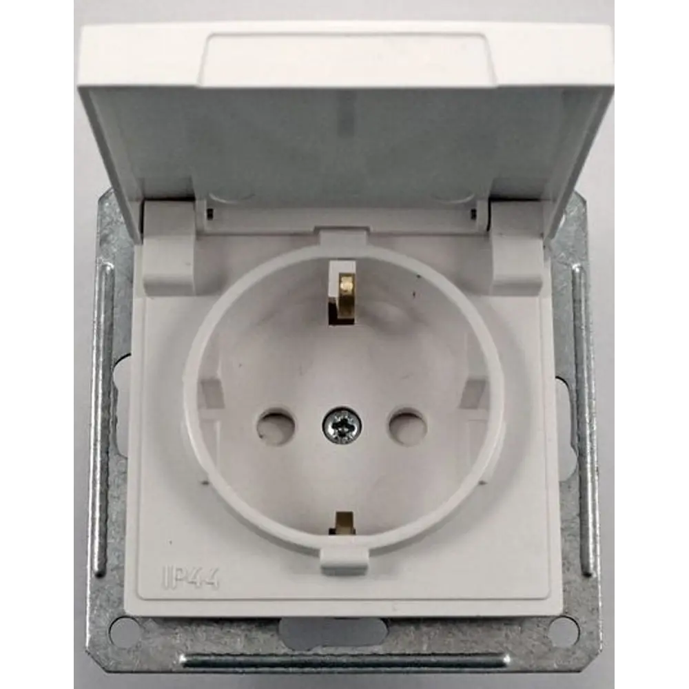 SYSTEME ELECTRIC Aqua W59 - влагозащищенная розетка с заземлением 89350296 STLM-1469636
