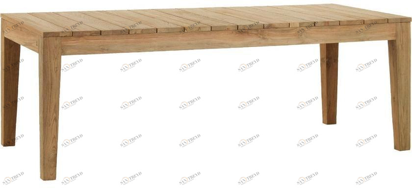 Kok Maison Прямоугольный садовый стол из тика Family sun-id-1403658