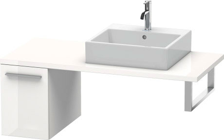 XL543009191 Шкафчик для консоли X-Large #XL5430 300 x 548 мм Серо-коричневый декор Duravit - Вид №2