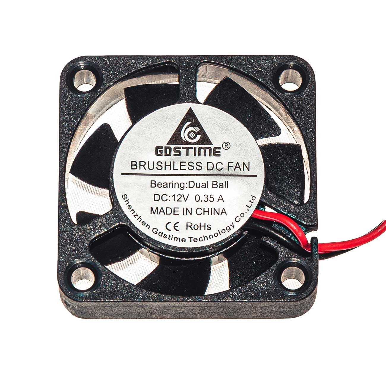 6004 Осевой вентилятор корпусной 40х40х10мм 12Вольт LAB.Space  - Вид №1