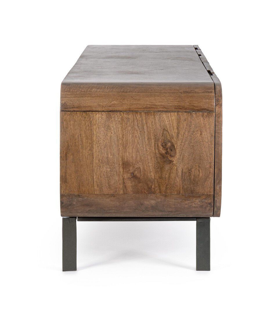 Шкаф для телевизора из манго с ящиками BIZZOTTO Орисса ARCH-00113634 - Вид №4