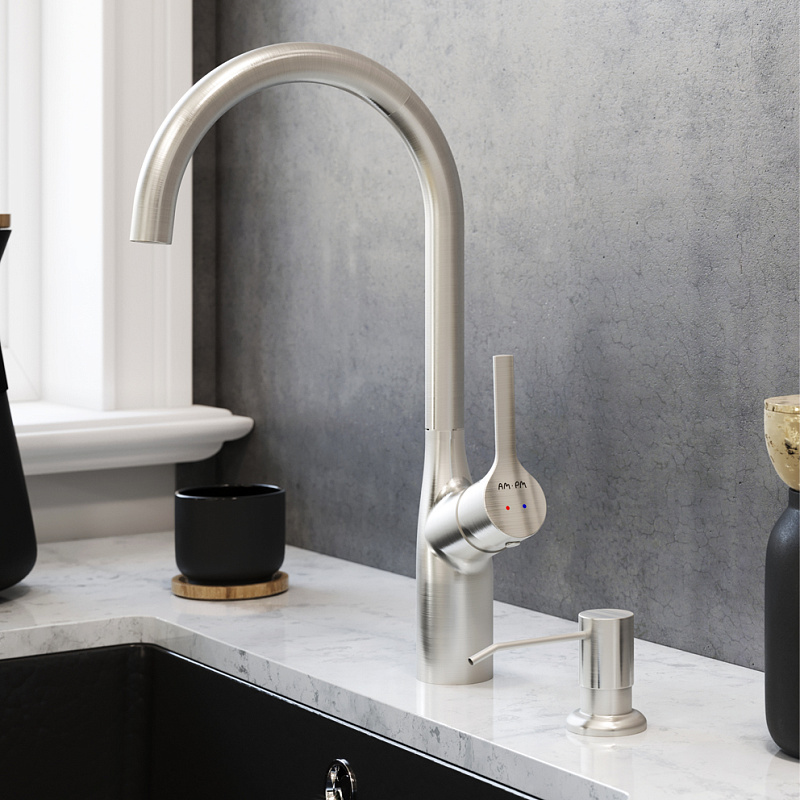 A8437111 кухонный диспенсер сатин AM.PM X-Joy  - Вид №1