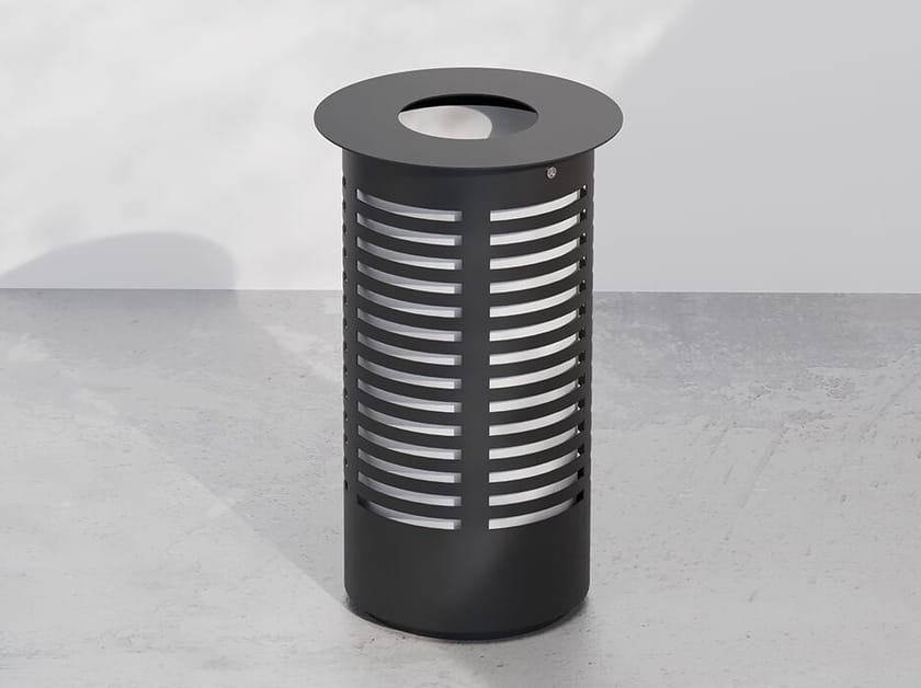 Наружная металлическая корзина для мусора DIMCAR TOWER ARCH-00071900