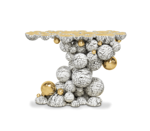 0-110 Консоль Newton из искусственного мрамора Boca Do Lobo