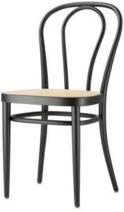 Thonet Деревянный стул с тростниковым сиденьем 218