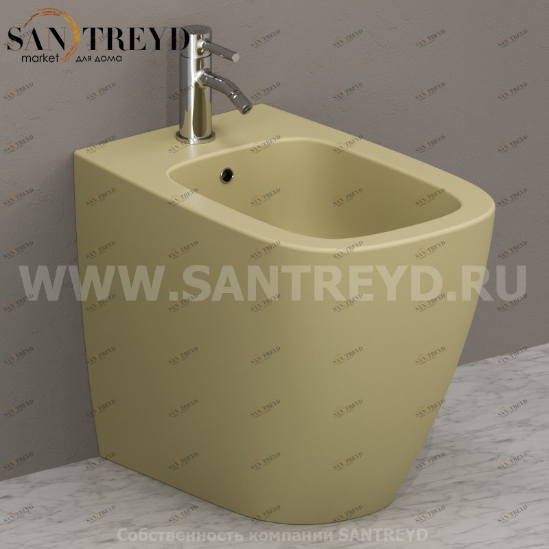 GN009SE Биде напольное GENESIS Ceramica Globo