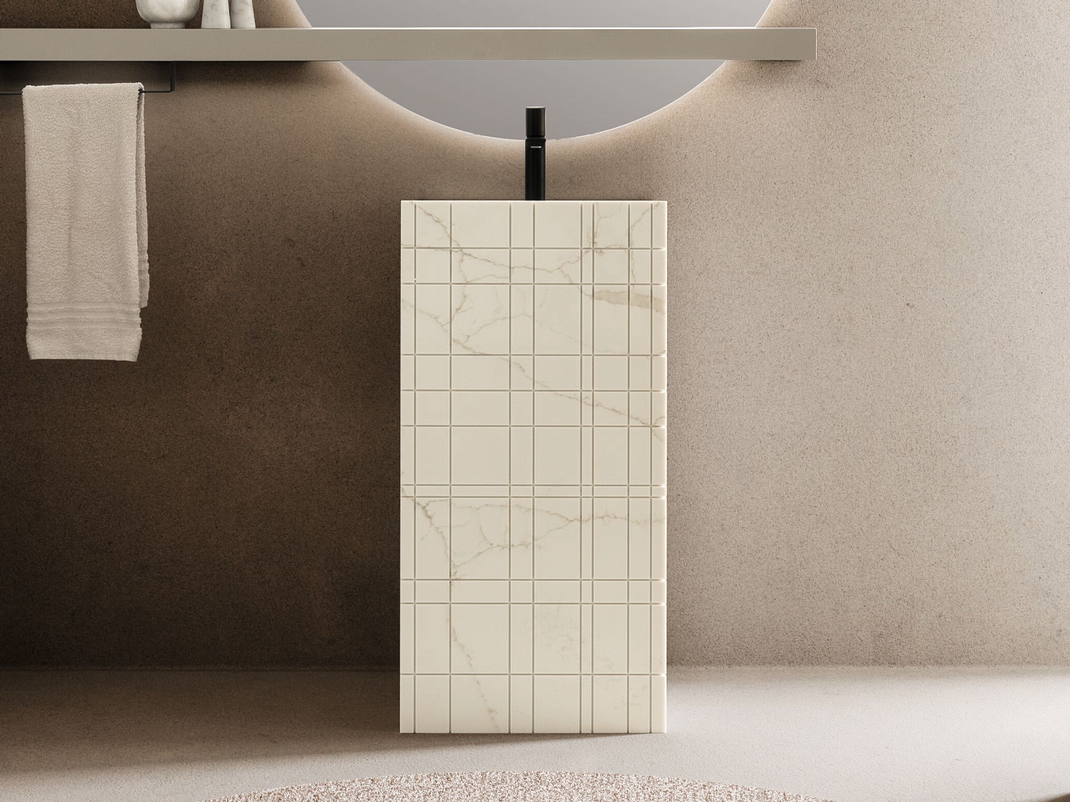 Прямоугольная отдельно стоящая раковина Archeda Олимп ARCH-00080575