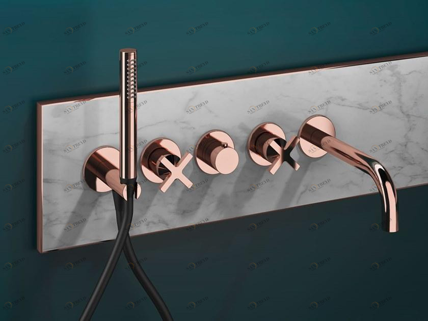 GEDA Комплект для термостатической горизонтальной ванны Hugò Gph52 Santreyd Hugo