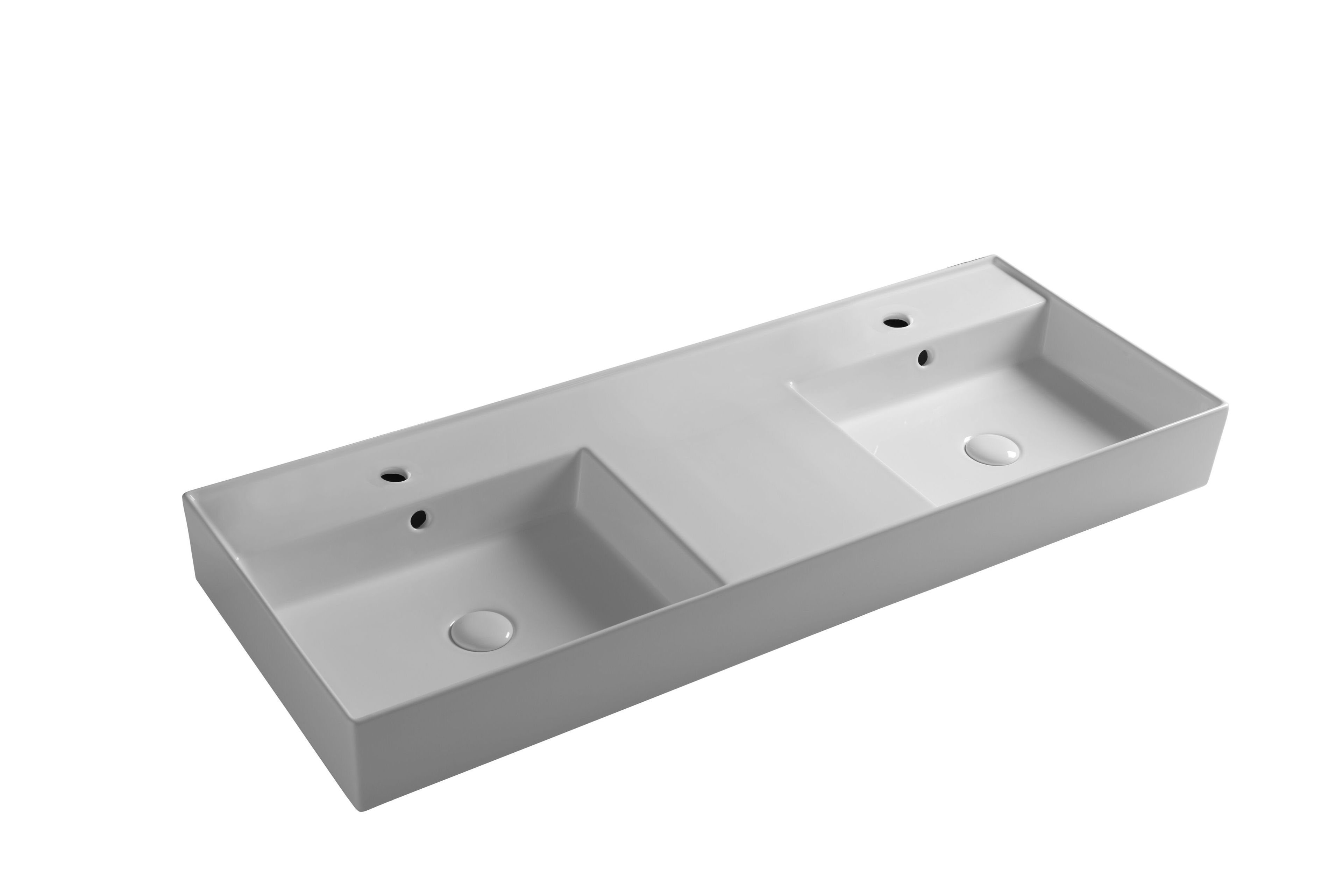 Керамическая прямоугольная двойная раковина Olympia Ceramica DROP ARCH-00146956