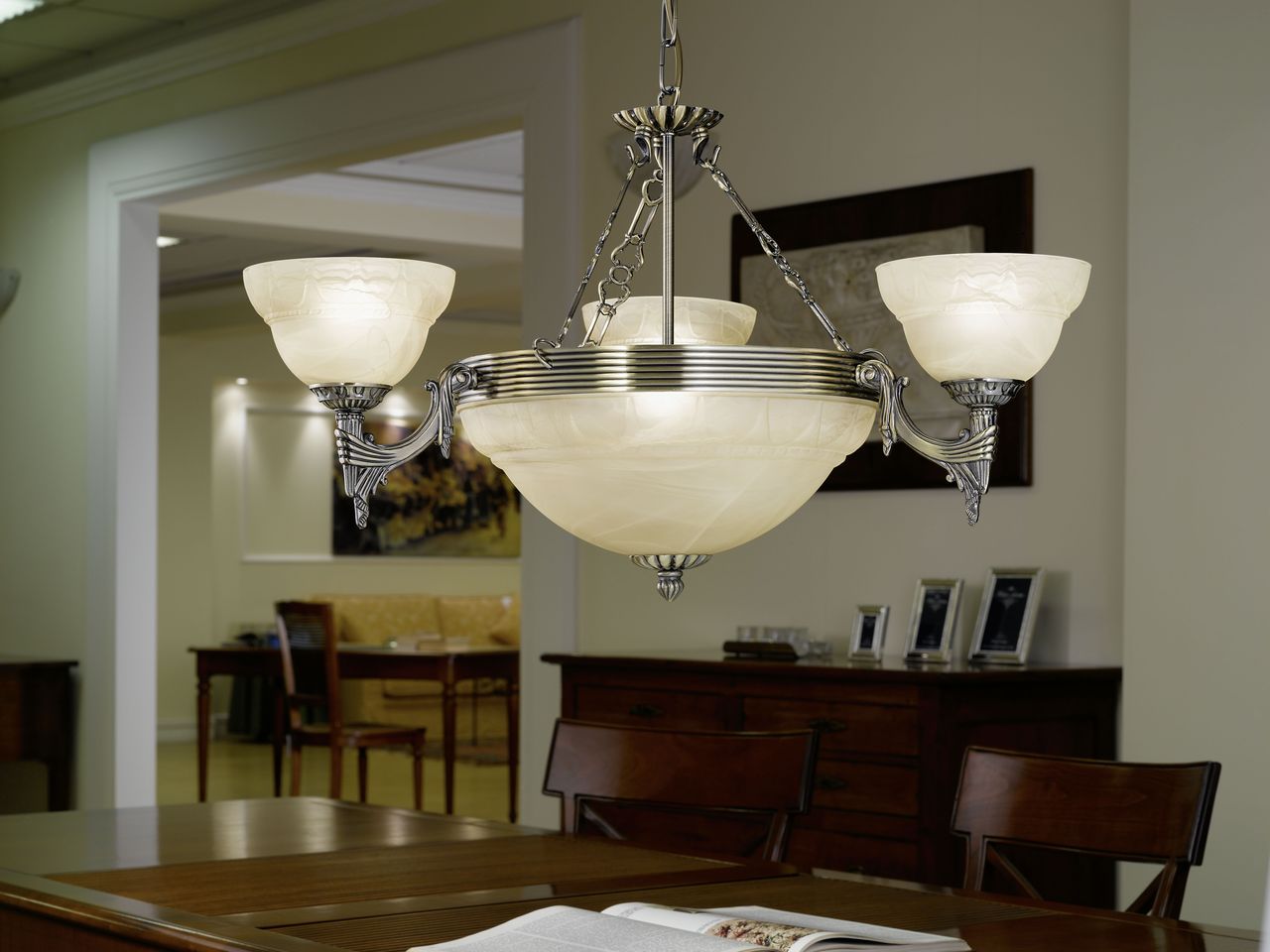 Подвесная люстра Eglo Marbella 85857 EGLO ДИЗАЙНЕРСКИЕ, MARBELLA 056104 Бежевый  - Вид №2