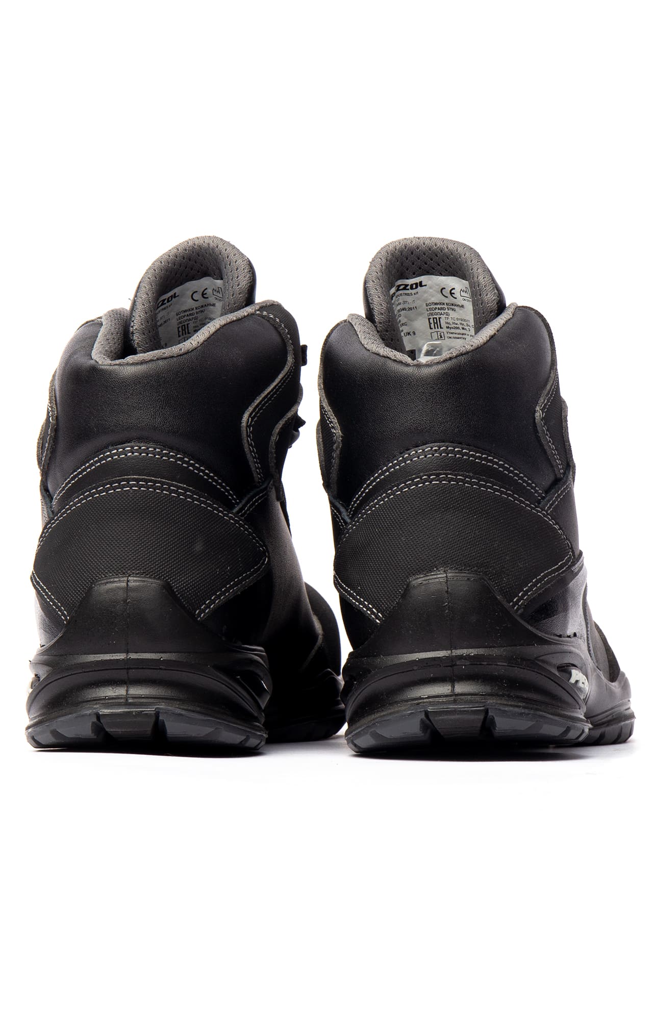 5031713 Ботинки ПЕЦЦОЛЬ ЛЕОПАРД c композитным подноском и проколозащитной прокладкой черные  Летняя обувь размер 37 Спецодежда  - Вид №1