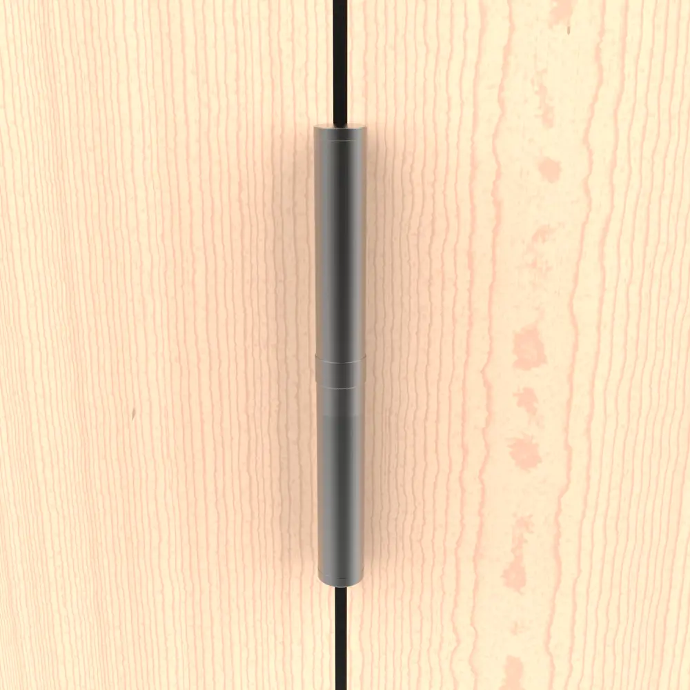 83863764 Петля дверная разъемная правая S100413-GRBL, 100x75 мм сталь цвет чёрный STLM-0045142 Santreyd  - Вид №6