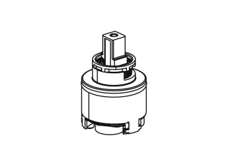 AQ1.12M10260 Однорычажный смеситель для раковины HEWI System-Armaturen  - Вид №7
