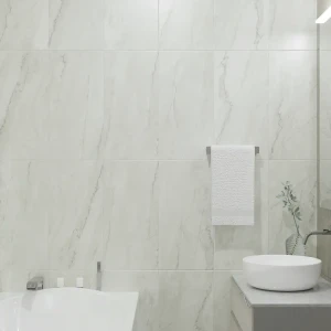 Настенная плитка Azori Carlina Pearl светло-серая 31.5×63 см 89404311