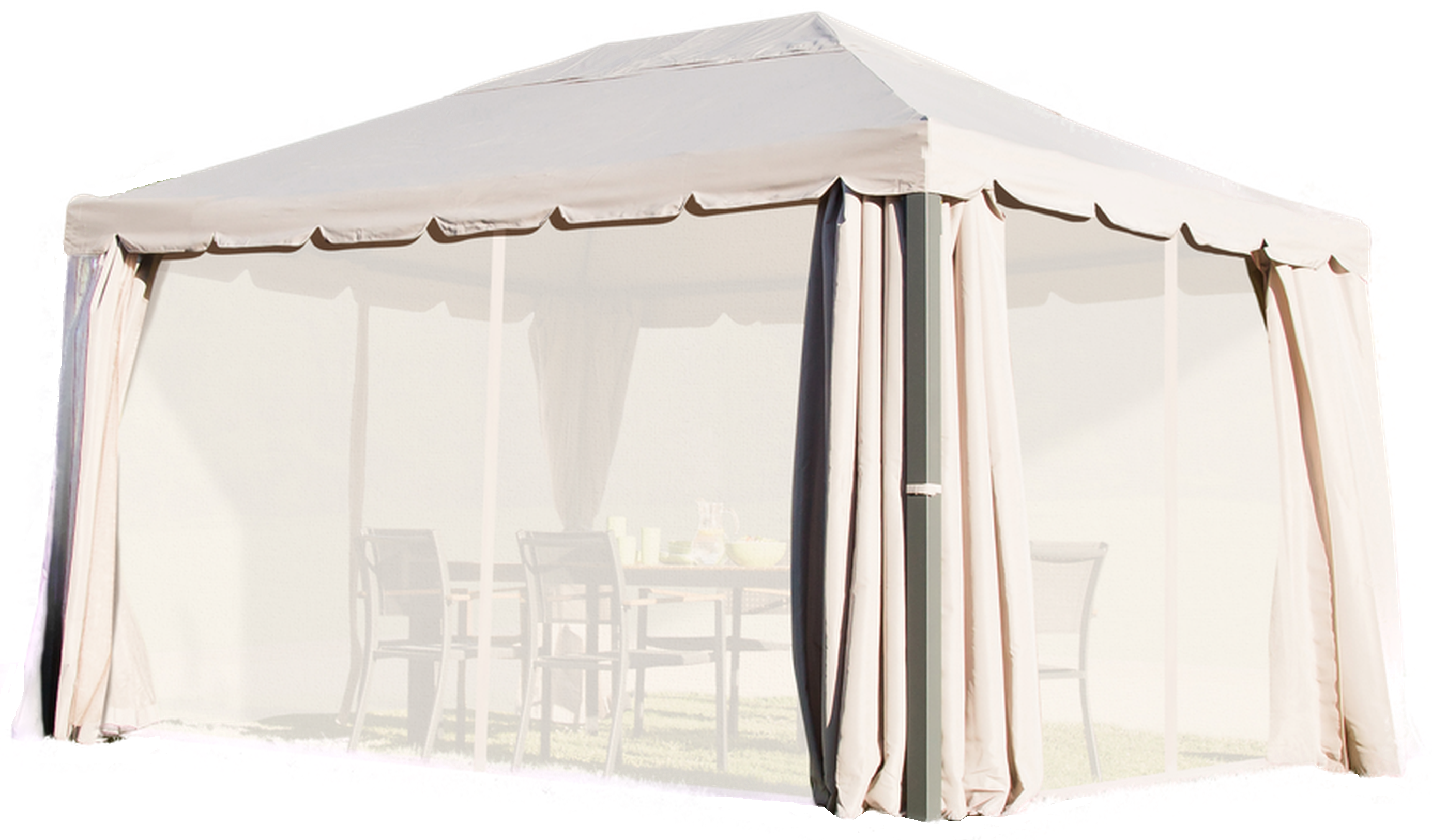 NATERIAL Ysis — павильон для сада с москитной сеткой 300×280×400 см 82232750 STLM-0022472 - Вид №2