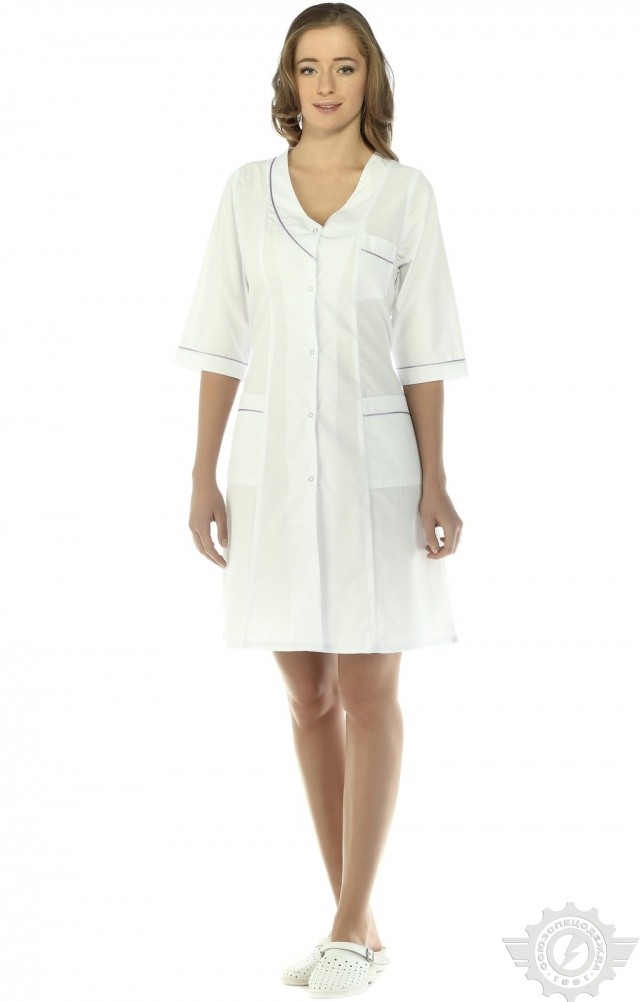 62918 Халат "Варя"  Медицинская одежда  размер 54/170-176 Спецодежда  - Вид №11